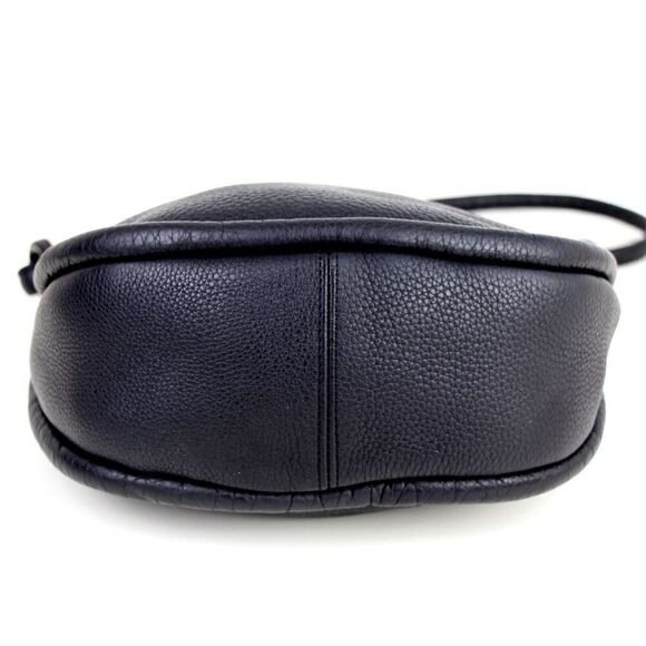 AANDD Adam & Davidson BLACK GENUINE LEATHER X-BODY SHOULDER BAG HANDBAG PURSE - Picture 7 of 16